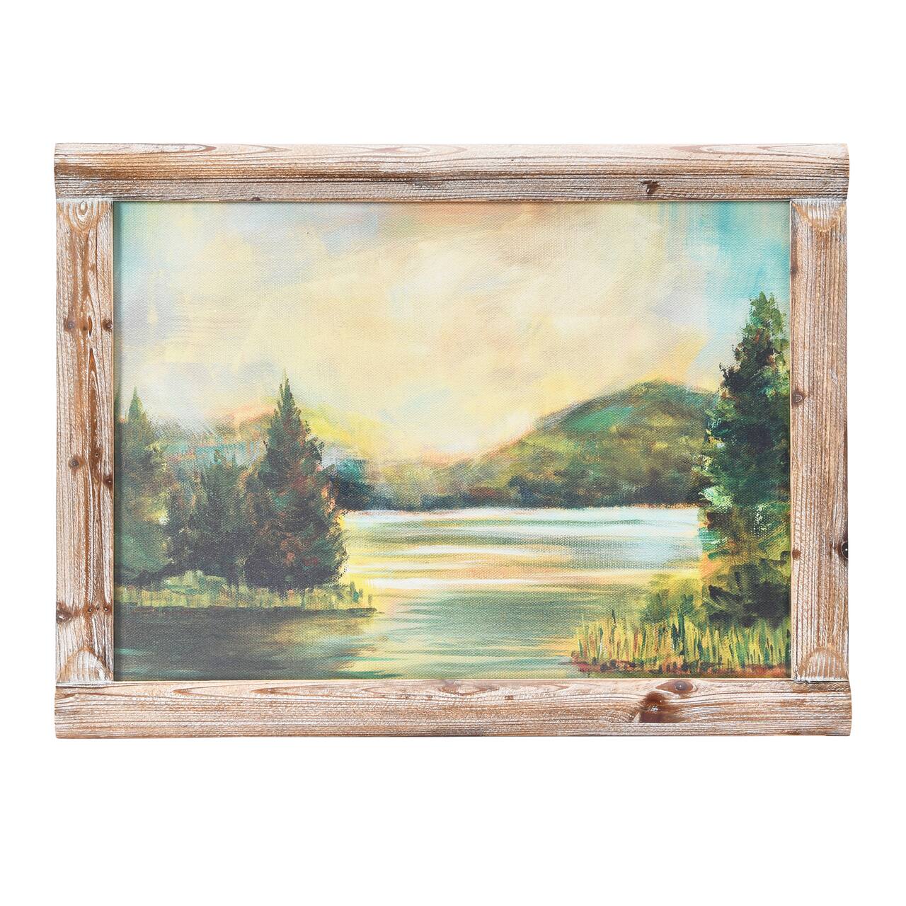 Hello Honey® Framed Vintage Reproduction Landscape Print